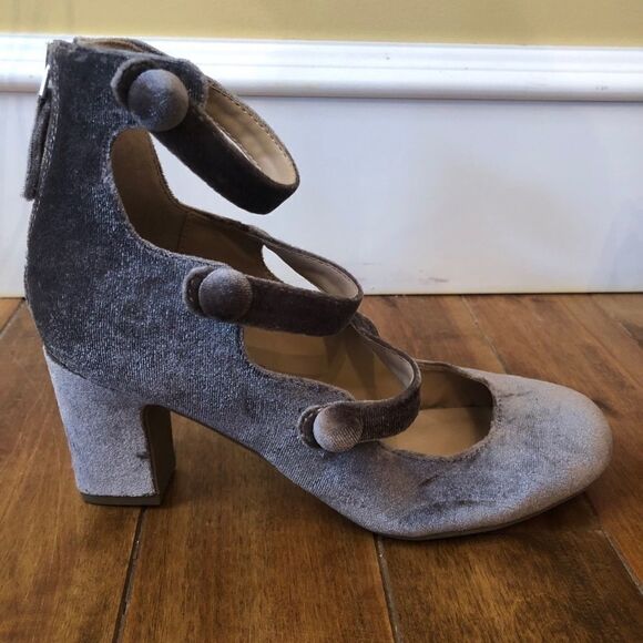 Indigo Rd velour Shoes heels 6.5 BNWT - Picture 3 of 8